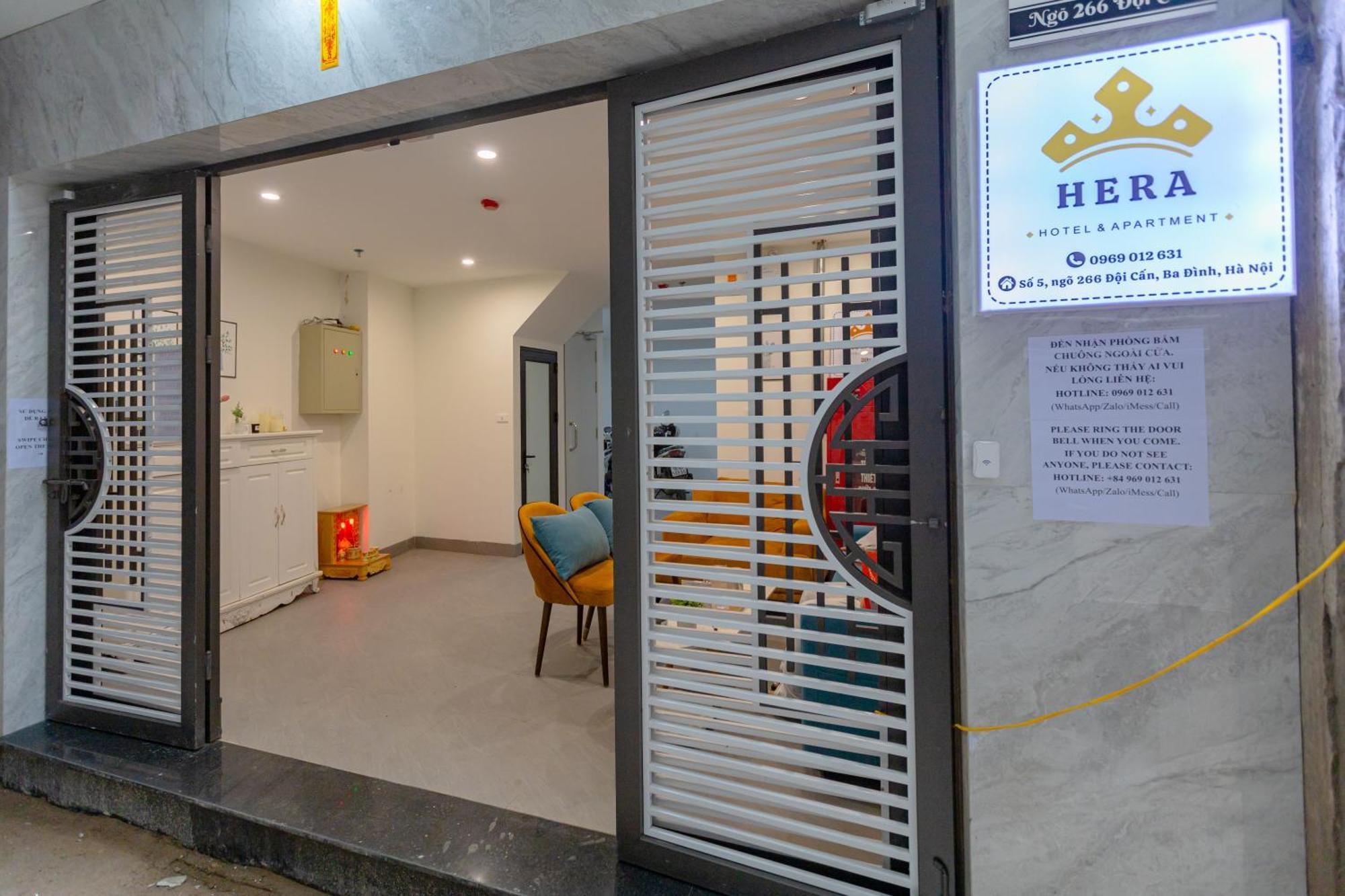 Hera Palace Apartment - Ba Dinh Hanoi Eksteriør bilde